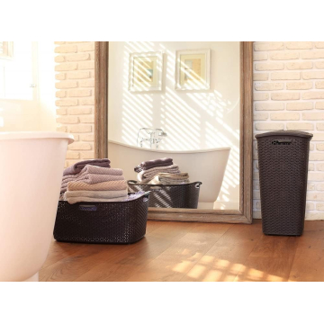 Кошик для прасування білизни Curver «My style» 47L (00745) коричневий
