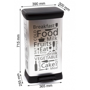 Контейнер для сміття Deco Bin 50L Kstchen 50L
