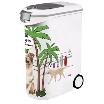Контейнер для сухого корму, на коліщатках Curver 54л (20кг) PET LIFE 03906-Е27