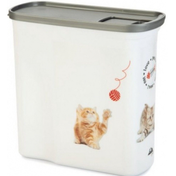 Контейнер Curver для зберігання сухого корма котів на 2 L (1,5 кг) 04346-L30