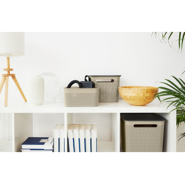 Кошик для зберігання речей Rotho Brisen Box 16L капучино (10239)