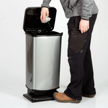 Відро для сміття Rotho "Paso" 20L (17541) білий