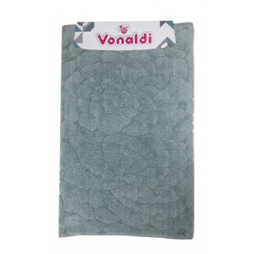 Набор ковриков для ванной хлопок Vonaldi Elegant Buzul 60*100+60*50 зеленый