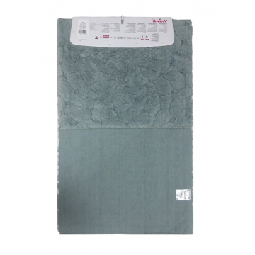 Набор ковриков для ванной хлопок Vonaldi Elegant Buzul 60*100+60*50 зеленый