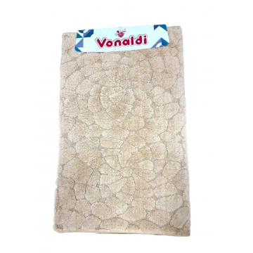 Набор ковриков для ванной хлопок Vonaldi Buzul 60*100+60*50 капучино