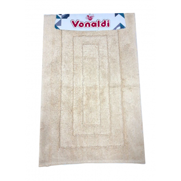 Набор ковриков для ванной хлопок Vonaldi Rodsley 60*100+60*50 бежевый