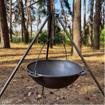 Котел азіатський Brizoll чавунний без кришки 10л 36 см (KA10)