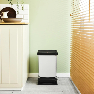 Відро для сміття Rotho "Paso" 20L (17540) білий