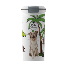 Контейнер для сухого корму, на коліщатках Curver 54л (20кг) PET LIFE 03906-Е27