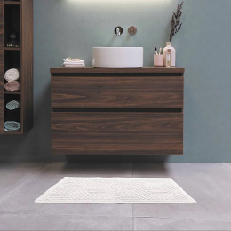 Коврики для ванной комнаты Spirella CUBO белый 50х80
