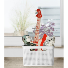 Кошик для зберігання речей Rotho Brisen Box 16L білий (10239)