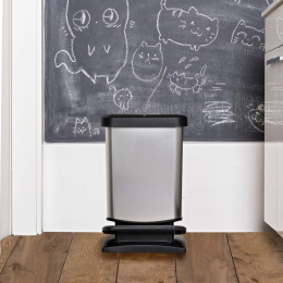 Відро для сміття Rotho "Paso" 20L (17540) сріблястий