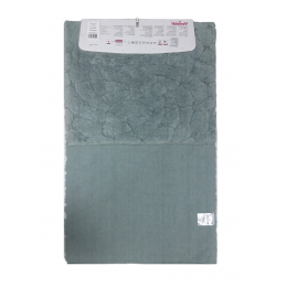 Набор ковриков для ванной хлопок Vonaldi Elegant Buzul 60*100+60*50 зеленый