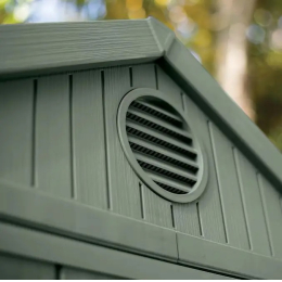 Пластиковий садовий сарай KETER DARWIN 4х6 зелений