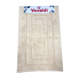 Набор ковриков для ванной хлопок Vonaldi Rodsley 60*100+60*50 бежевый
