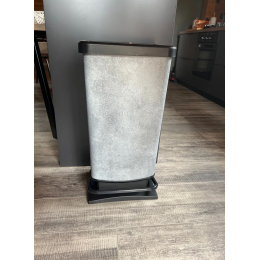 Відро для сміття Rotho "Paso" 40L (17541) бетон