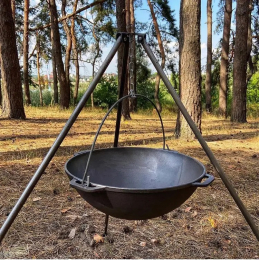 Котел азіатський Brizoll чавунний без кришки 10л 36 см (KA10)